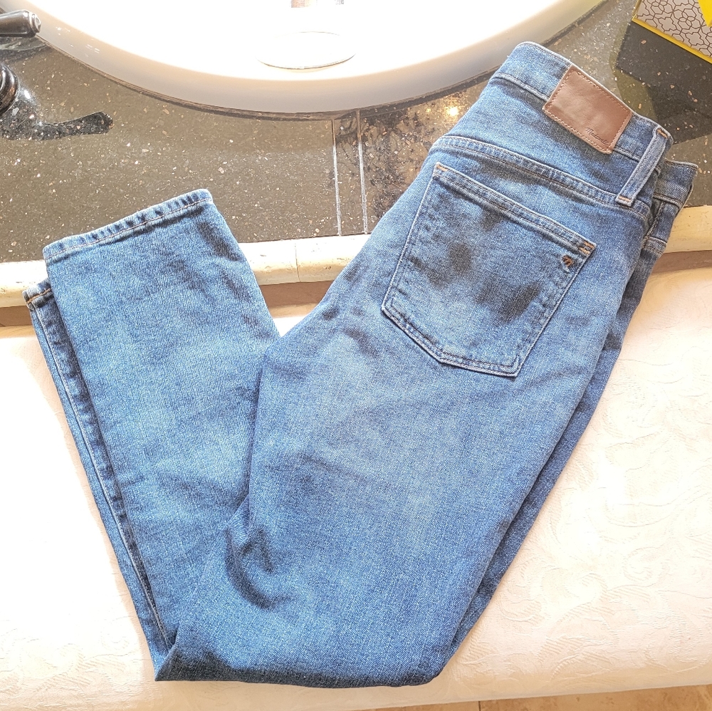 Madewell High Rise Slim Boyjean
